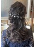 結婚式お呼ばれ【ヘアセット＋選べるバックカチューシャ】【￥5,500】