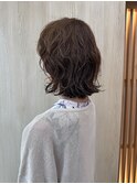 ニュアンスボブパーマで大人ナチュラルデザイン　五十嵐