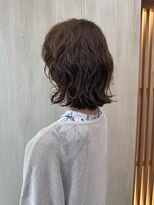 リファインド(REFINED) ニュアンスボブパーマで大人ナチュラルデザイン 五十嵐