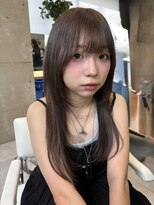 サンクマーケット 渋谷(cinq MARKET) 透明感ヘーゼルベージュレイヤーカット
