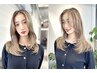 お試し価格◎脱白髪染め白髪ぼかしハイライト+カラー+カット+TOKIOTR ￥16500