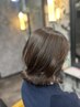 人気No.3】カット＋髪質改善オイルカラー(リタッチ)＋リンケージTR →￥12000