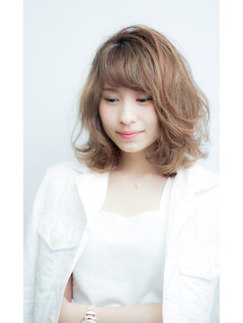 テラス(TERRACE) 【TERRACE】ふんわりシフォンウェーブロブ