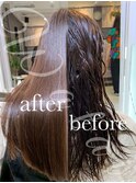 【酸熱トリートメント】サミートリートメント/Before&After