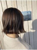 シナモングレージュボブ