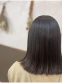 切りっぱなしボブ