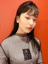 アイティーバイアルバム 下北沢店(IT by ALBUM)&nbsp;ウェットヘア_アースカラーくびれヘアツートンカラー_28947