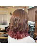 ボアップ 新居浜店(boappu)&nbsp;＃ブリーチ＃カラー＃デザインカラー