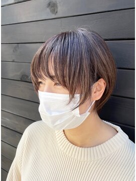 ヘアラウンジ アングゥ(hair lounge ungu) マッシュグレージュ