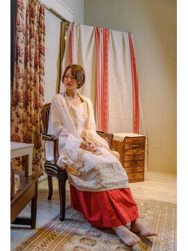 名前のない美容室 グラデーションボブ＊