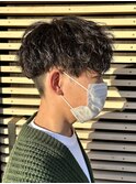 波巻きパーマツイストスパイラルパーマメンズカットメンズパーマ
