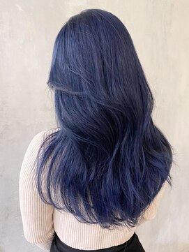 アルバム 渋谷パルコ(ALBUM) ディープブルーレイヤーカット_チェリーブラウン_ba370533