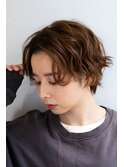 ショートゆるやかウェーブ
