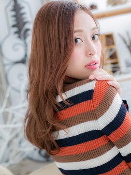 モッズヘア 越谷(mod's hair) センターパートx小顔くせ毛風無造作パーマc5越谷20代30代40代