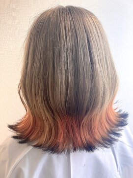 スペース 海浜幕張(spes) 【海浜幕張で叶う髪質改善】キツネカラー