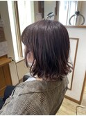 ぱつっとボブ
