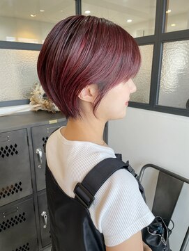 カノンヘアー(Kanon hair) ショートヘア　ショートボブ　ハンサムショート　ダブルカラー
