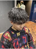 波巻きスパイラル　福岡メンズパーマ