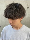 ツイストスパイラルパーマツイストパーマ波巻きスパイラルパーマ