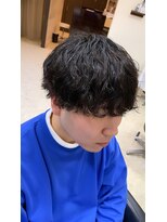 ブランシェ 西松山店&nbsp;マッシュ波打ちパーマ