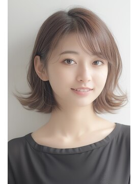 プラスウイング 鶴川(+ WING) ゆるナチュラルな外ハネボブ♪