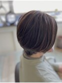 ショートハイライトカラー