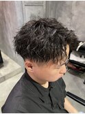 大人気ツイストパーマ