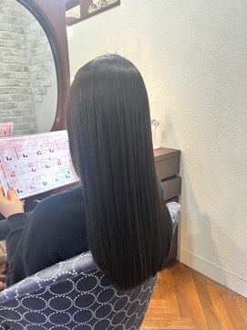 エルサフィロ ヨドヤバシ(el zafiro yodoyabashi) くびレイヤー前髪髪質改善小顔レイヤーロング20代30代40代50代