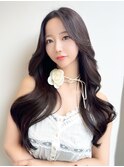 韓国レイヤーサラ艶ロングA72