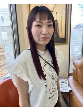 コレットヘア(Colette hair) cherry red .*。