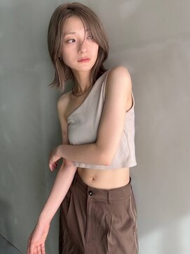 エクー(ECOO) 『 　　切りっぱなし × くびれボブ 　　 』　　ECOO