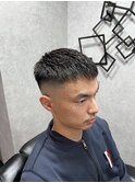 クロップ　スキンフェード