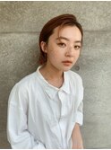 【ブリーチなしオレンジブラウン】