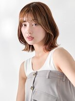 ラフィスヘアーグロー 中百舌鳥店(La fith hair glow) 【La fith】フェイスフレーミング×くびれボブ