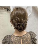 【シニヨン】表参道/表参道駅/ヘアセット/早朝
