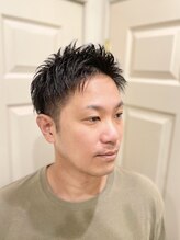 アットグラーロ 名古屋大須店 (＠GLARO) ツーブロックショートスタイル