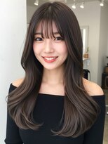 エル 新小岩(elu)&nbsp;美髪/ワイドバング/レイヤーカット/くすみベージュ/新小岩駅