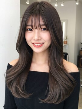 エル 新小岩(elu) 美髪/ワイドバング/レイヤーカット/くすみベージュ/新小岩駅