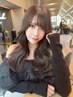 【代表小栗指名限定】前髪＋顔まわりカット+カラー+トリートメント