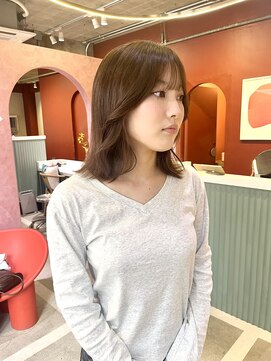 ローレンジウ(LOREN JU) 名駅/名古屋駅/学割U24/レイヤーカット/オージュア/ダブルカラー