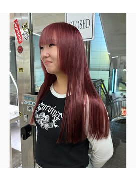 ノラ シブヤ(NORA) ピンクベージュピンクレッド赤ピンクピンクブラウン