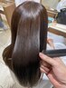【梅雨時期のうねりに◎】縮毛矯正＋トリートメント