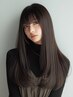 【乾かすだけでまとまる】カット＋ナチュラルストレート(縮毛矯正) ￥16500