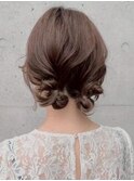 #ミディアムヘアアレンジ