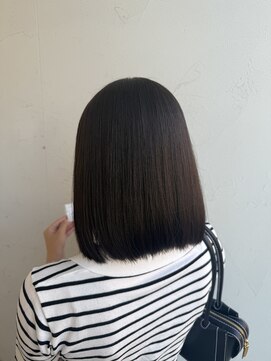ジュエ ヘアー デザイン(Jue hair design) ナチュラルブラウン/ワンカラー/30代/20代/知立/三河