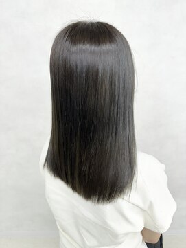 アース 越谷店(HAIR&MAKE EARTH) 髪質改善カラー/ブリーチなしダブルカラーグレージュ/越谷