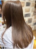 チョコラテカラー+髪質改善トリートメント