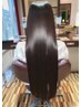 【リピーター様】自分の髪じゃないみたい♪美髪ストレート　￥22000