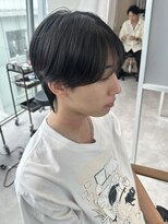 ジーナ 天神(Zina)&nbsp;毛流れセンターパート(メンズカット/ダウンパーマ/ナチュラル)