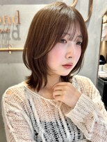 ロンド エスポワール 錦糸町(Lond espoir)&nbsp;◯20代30代40代オリーブグレーレイヤーカットクラゲヘア顔周り